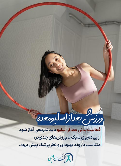 چه زمانی بعد از اسلیو معده می توانیم ورزش کنیم؟
